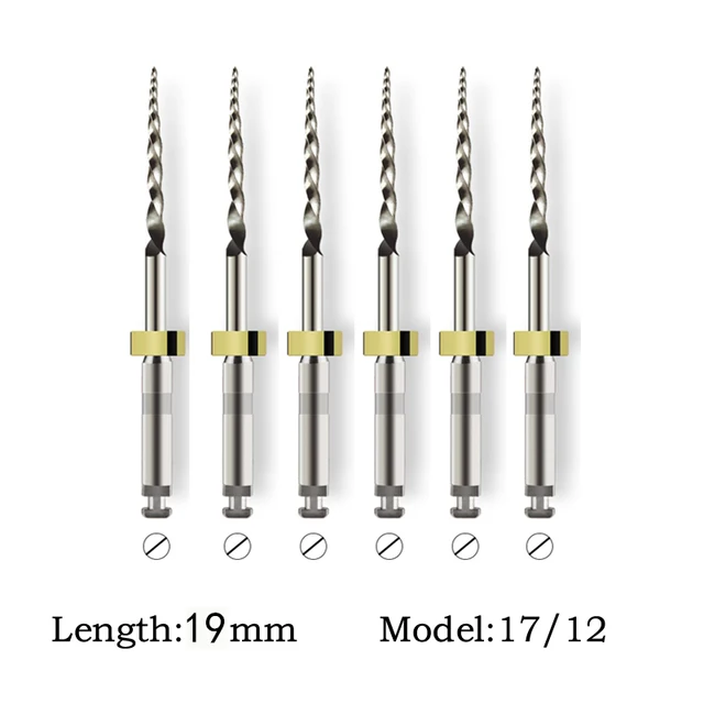 Enhanced Dental Endodontic NiTi File System for Effective Treatment - 6 Pieces/Box