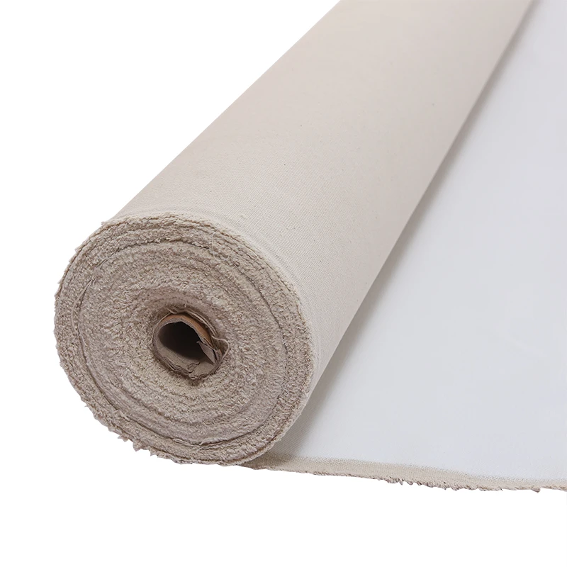 Blank Artist Primed Linen Blend Canvas Roll 42in 330gsm