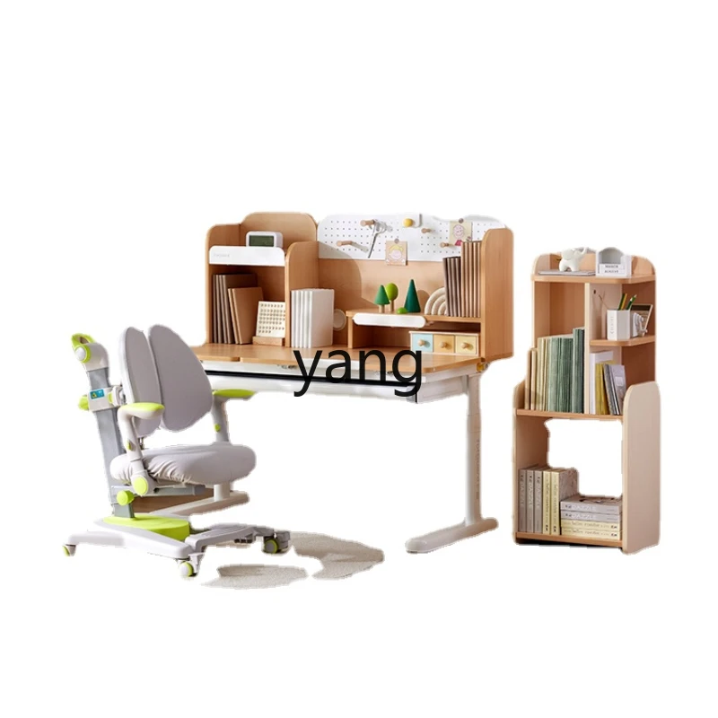 

CX Children's Learning Adjustable Primary School Student Home Writing Desk Work Desk and Chair