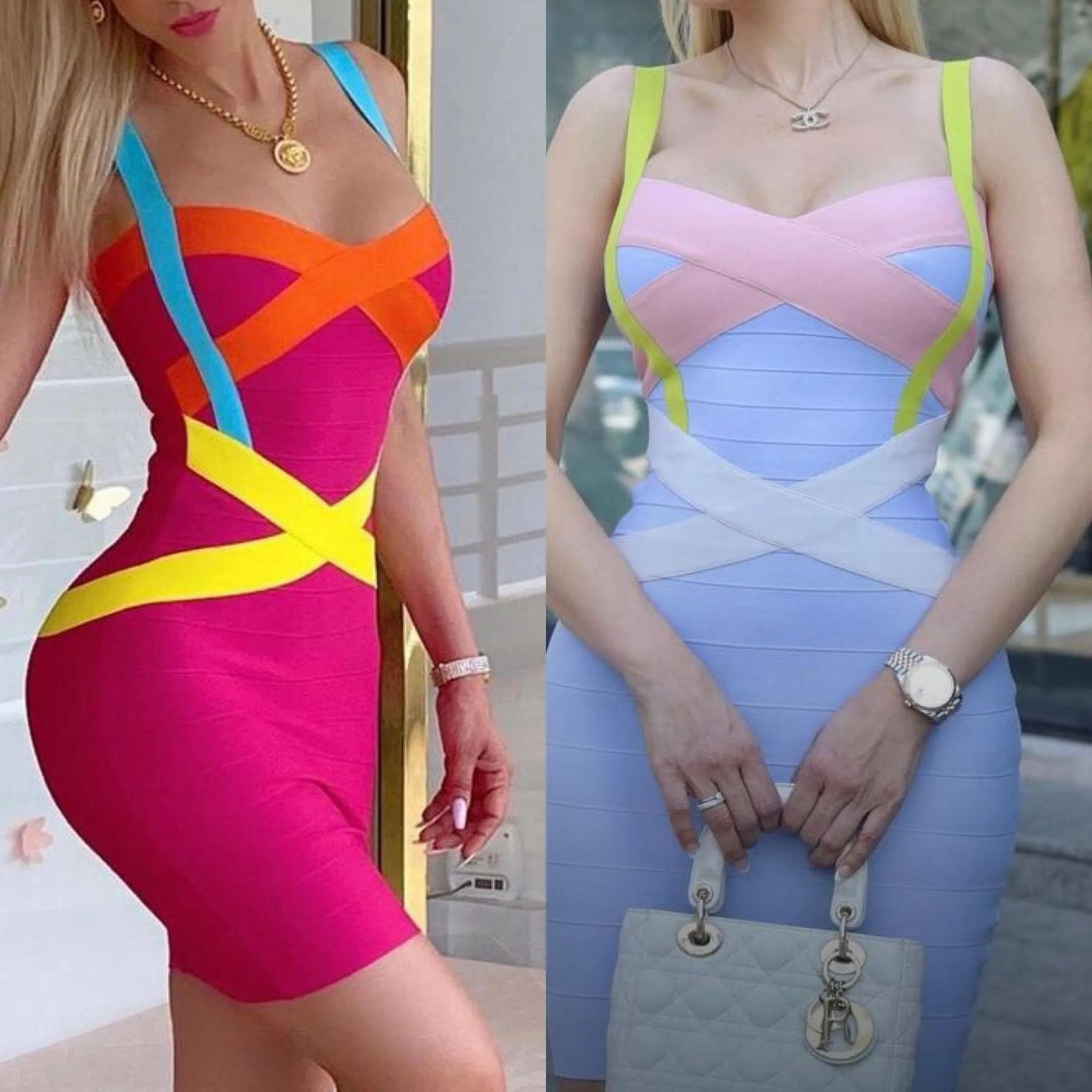 

Женское классическое Бандажное платье, летние облегающие мини-платья на бретелях без рукавов, для улицы, вечеринки, клуба, выхода