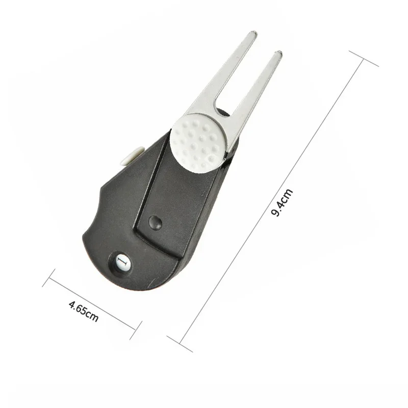 1 Pc Golf Divot Tool Repair Switchblade Pitch Groove Cleaner Golf Pitchfork Putting Green Versatile multi Fork Golf Accessorie 5