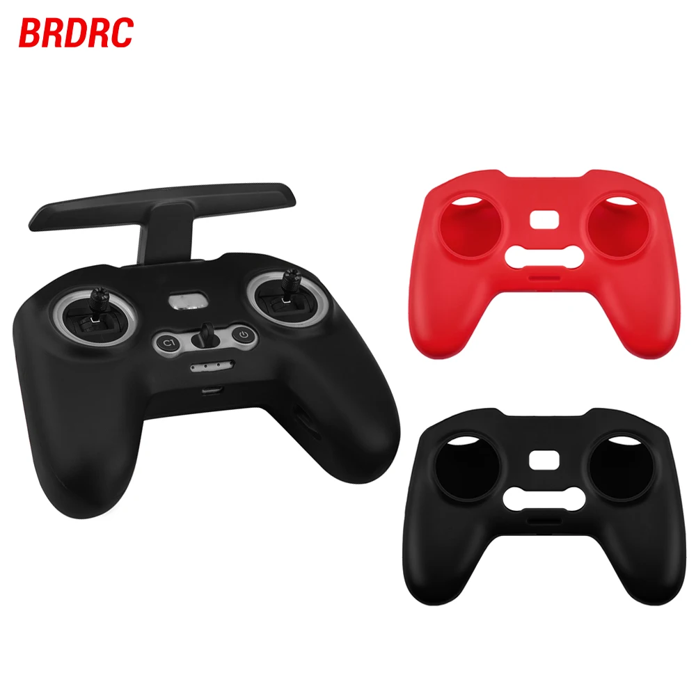 Vue rapprochée du manchon silicone pour DJI Mini 3 Pro, avec texture antidérapante et découpes précises.