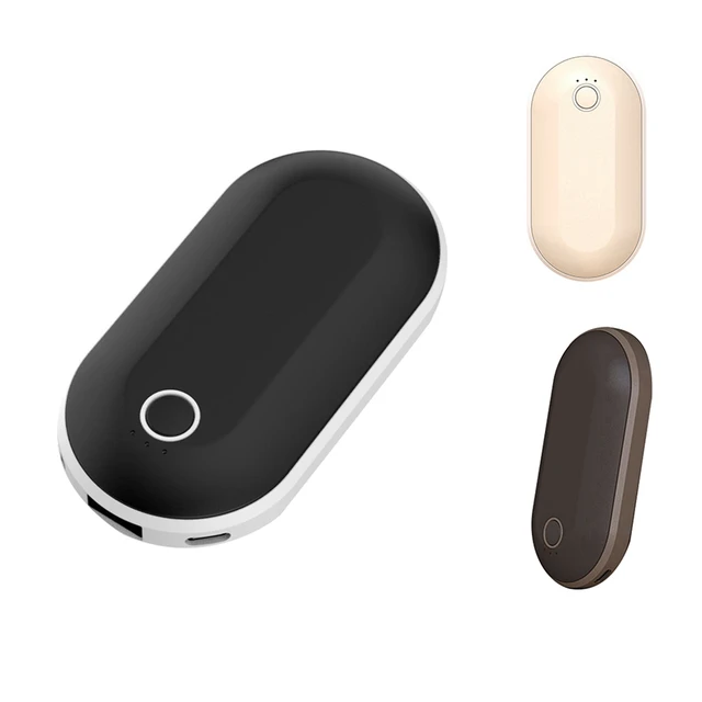 Kézmelegítő Újratölthető, 5000 Mah Elektromos Hordozható Zsebmelegítő, Hőkezelés Nagyszerű Szabadban, Vadászathoz, Golfhoz - Image 5