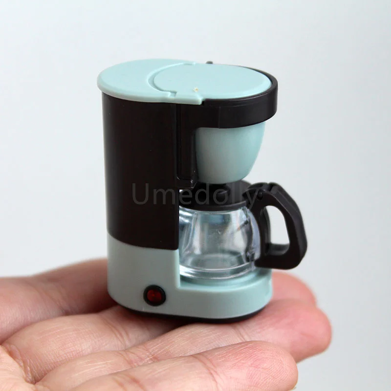 ミニチュアキッチン　コーヒー　エスプレッソマシン　チェリーレッド　ドールハウス Amazon.co.jp: ミニチュアコーヒー エスプレッソマシン ミント
