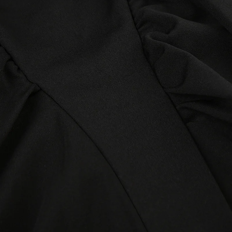 Vestido Bandage sin espalda para mujer, con lazo, pliegues, elegante, de cintura alta, para chicas atractivas, vestido sexy de calle con cordones 2025.