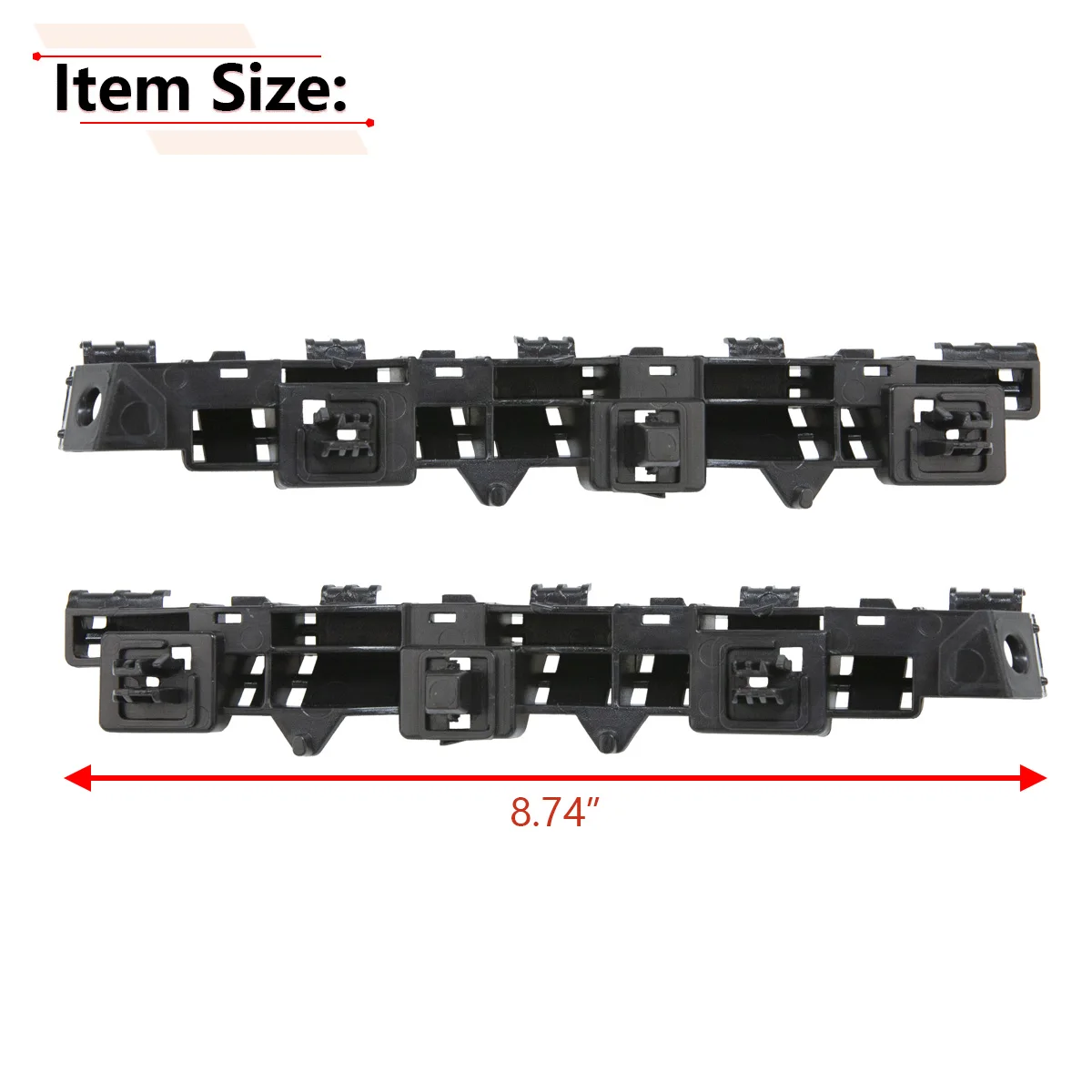 Subaru Impreza 2012-016 용 전면 좌측 및 우측 범퍼 고정 브래킷 지원은 Wrx 또는 Sti 57707FJ030에 맞지 않습니다.