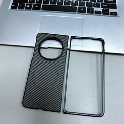 Fashionable Leather Skin - Friendly Anti - Fall Folding Phone Case - OPPO Find N5 (Magnetic Grey)