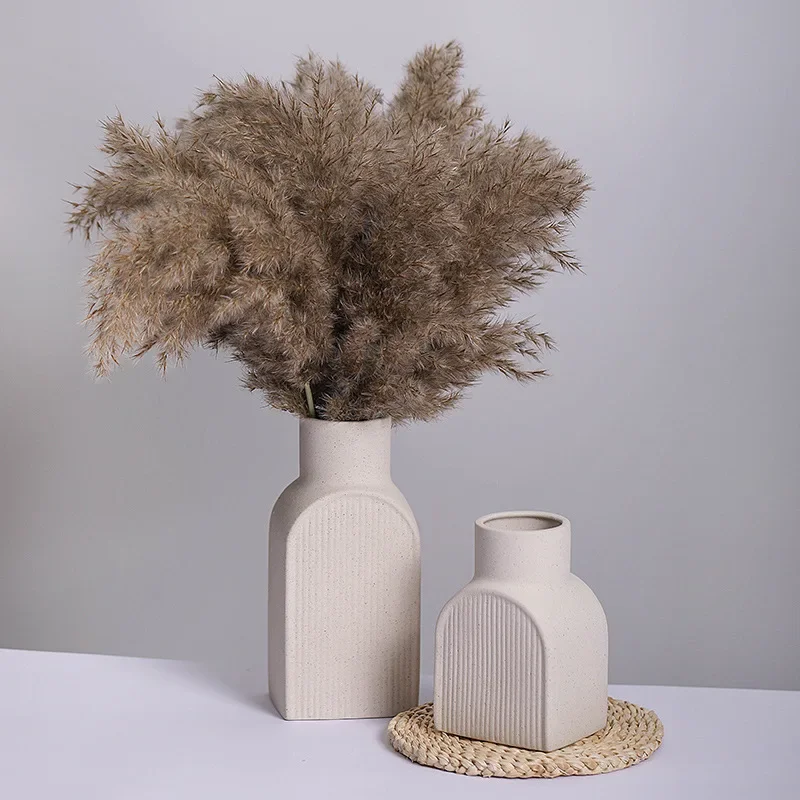 

Creative White Retro Spotted Ceramic Home Accessories Vase Flower Arrangement Minimalist Hotel Home Decoration Ornaments