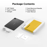 Tablette PC DOOGEE U14 2 en 1 avec WIFI, Gemini Ai, écran Incell de 14 pouces 2.2K, batterie de 14000 mAh, 56 Go de RAM (8+48), 256 Go de ROM, appareil photo principal 16MP, Widevine L1, compatible avec les tablettes intelligentes. 8