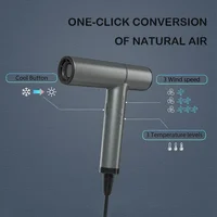 Mini Professional Negative Ion 110000rpm Hair Dryer Brushless Motor Air Blower Fast Drying Constant Temperature Salon Hair Tools 2