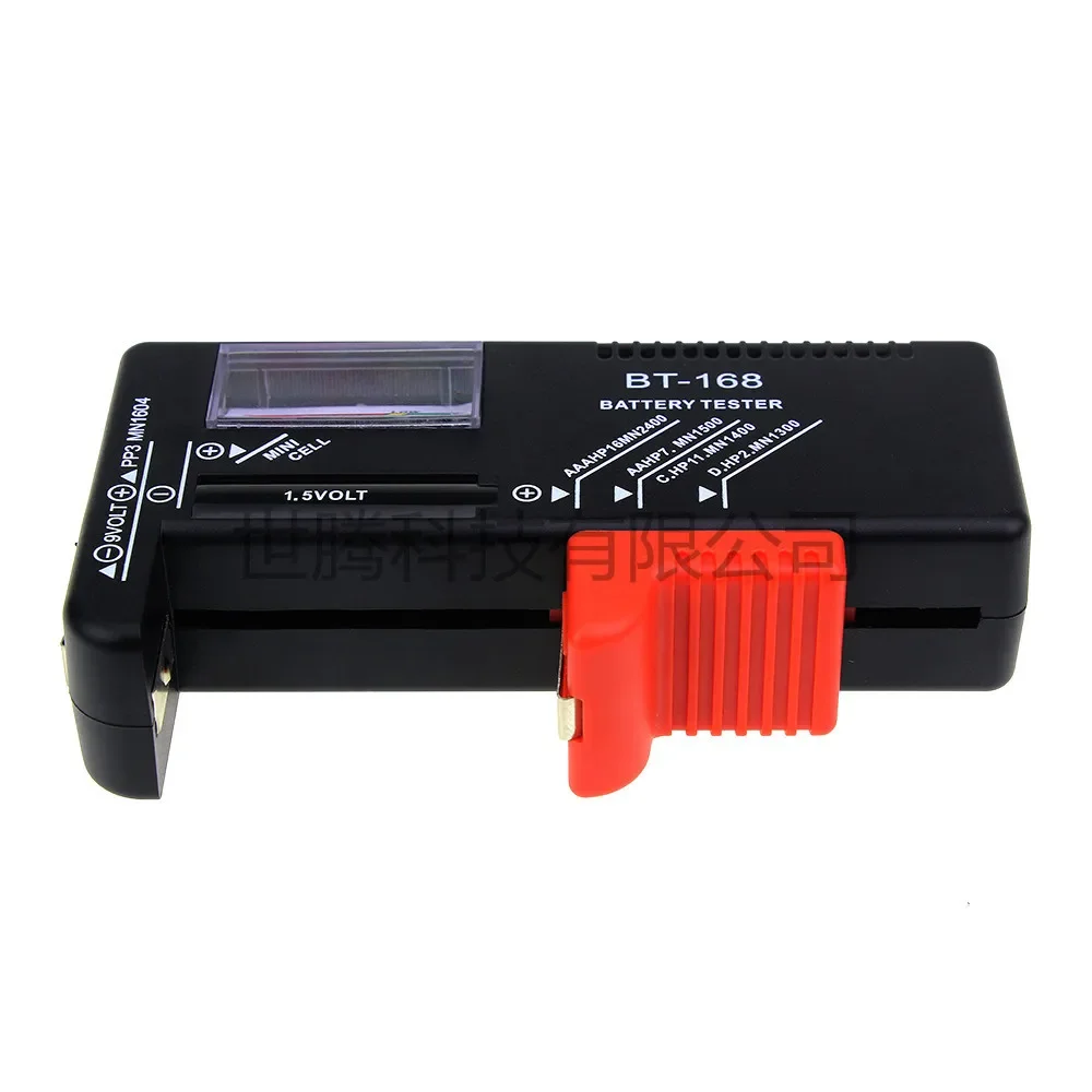 

BT-168 AA/AAA/C/D/9V/1.5V batteries Universal Button Cell Battery Colour Coded Meter Indicate Volt Tester Checker BT168 Power