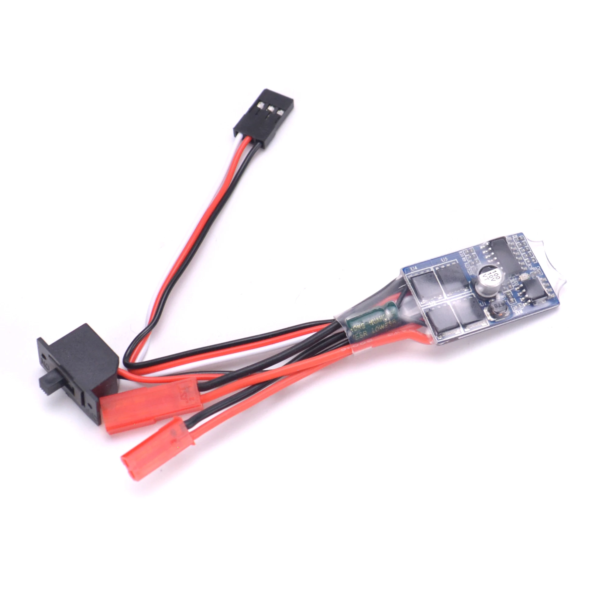 Micro Moteur ESC 20A/30A avec Frein pour Voiture Bateau Réservoir RC