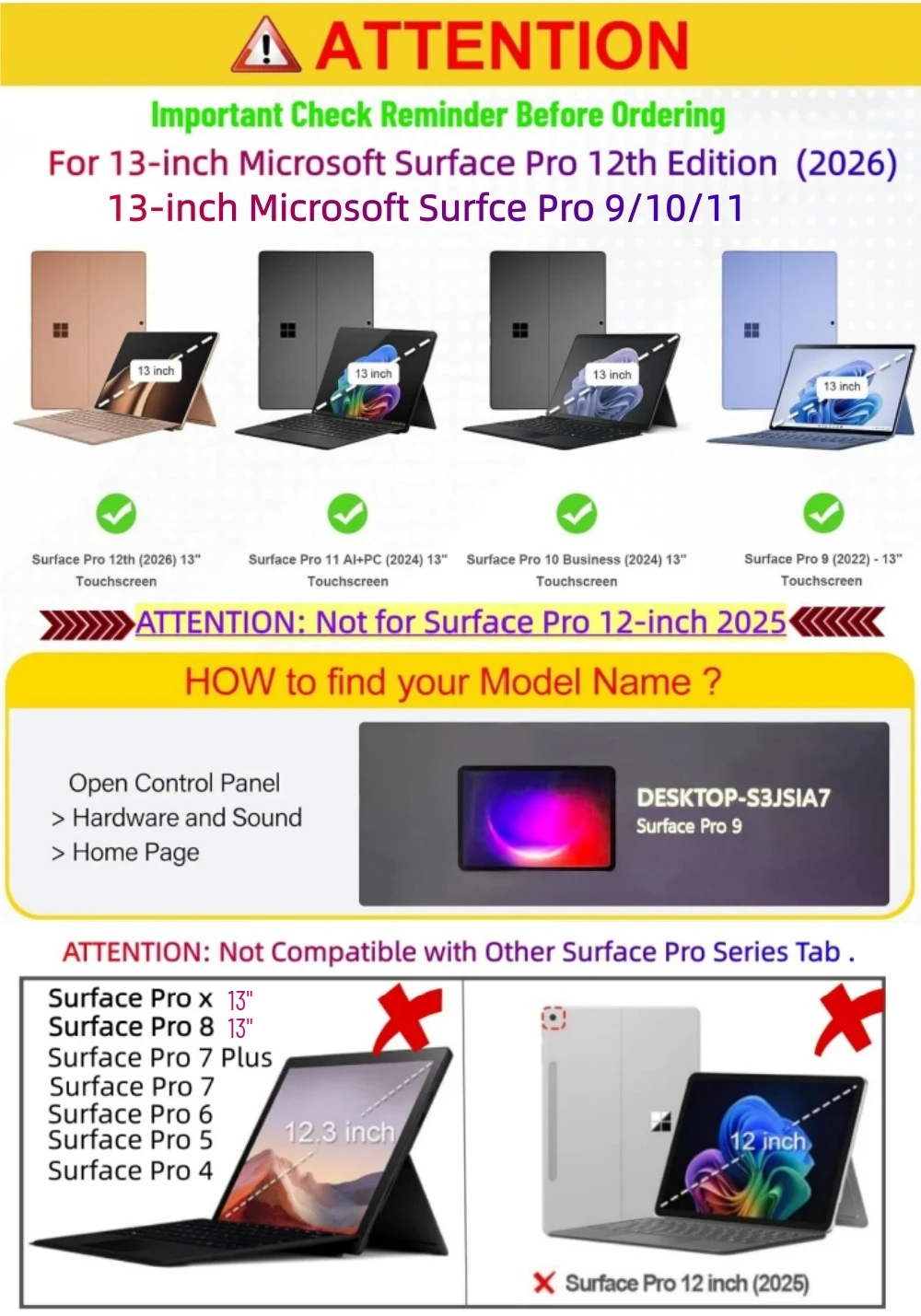 Premium PU Leather Protective Business Cover