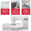 Quantum Stylist 9960 Hard  Case & Accessory Kit | 600 built-in stitches & Lettering, LED Light & High-End Touch buttons 3