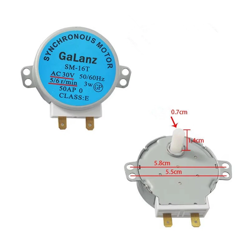 New turntable motor for microwave oven accessories SM-16T mixing motor AC30V