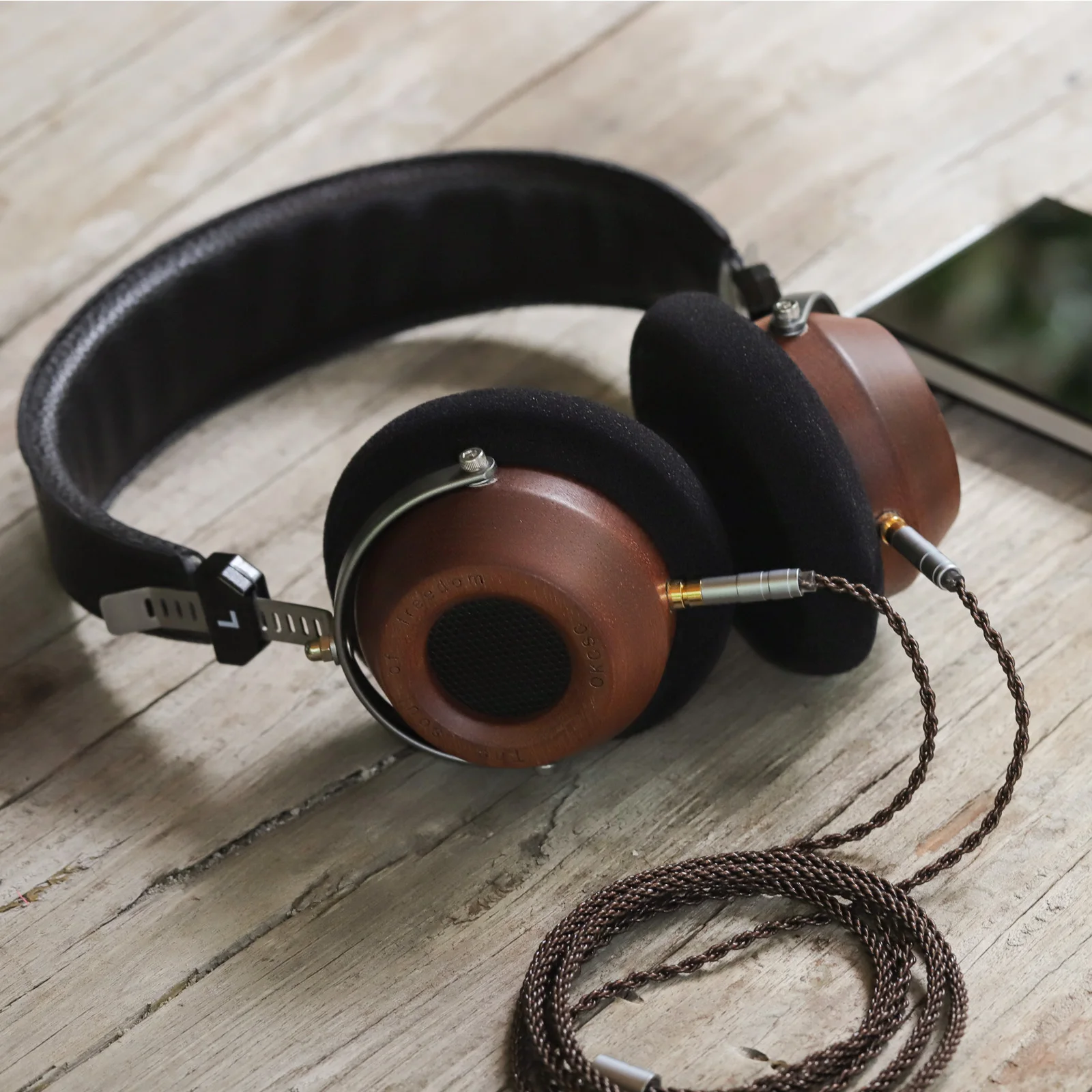 OKCSC M1 Pro Wooden HiFi Headphones thumbnail 17