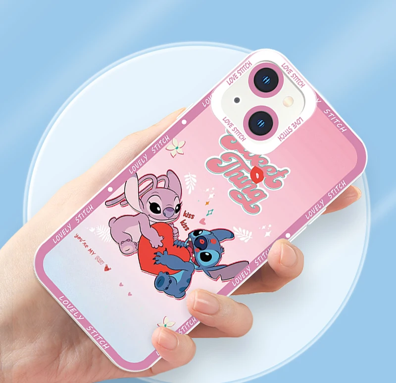 Funda para iPhone 12 Pro Max Oficial de Disney Stitch Graffiti - Lilo &  Stitch