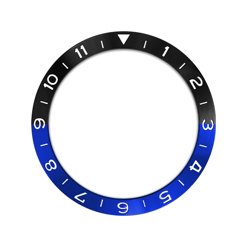 Inclined Plane Aluminum Bezel Insert for Men’s Diving Watch Case Modification