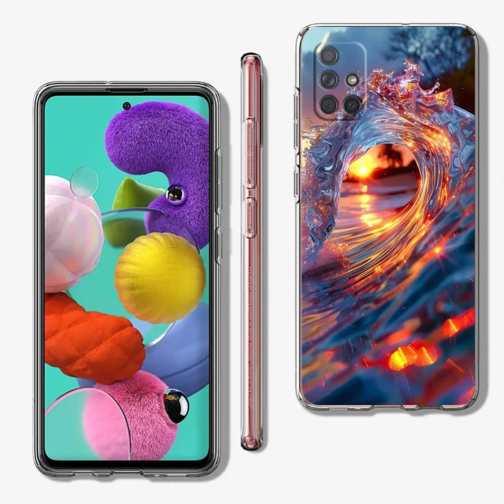 Blue Sea Ocean Waves Phone Case Cover