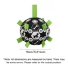 New Pet Bell Sound Toy Ball Dog Outdoor Interactive Training Play Football 2