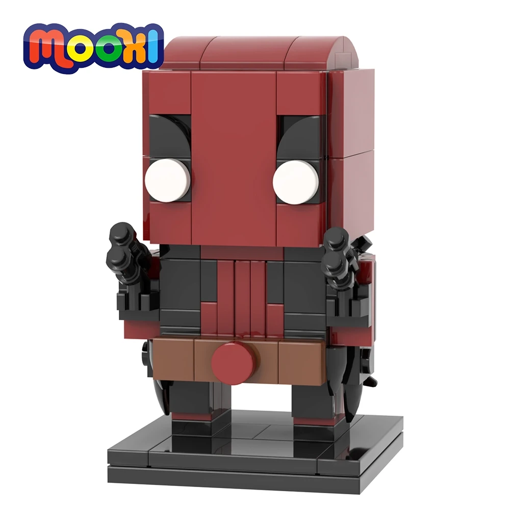 MOOXI Movie Series 133Pcs MOC Bricks Figures BrickHeadsed Building ...