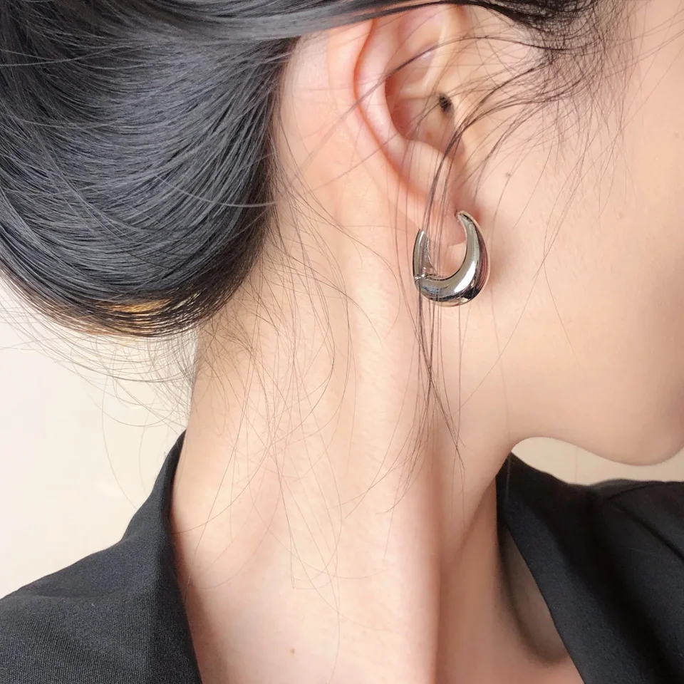 8 Paia Di Orecchini Rotondi Da Donna, Set Assortito Per Ragazze, Eleganti E Casual - 6