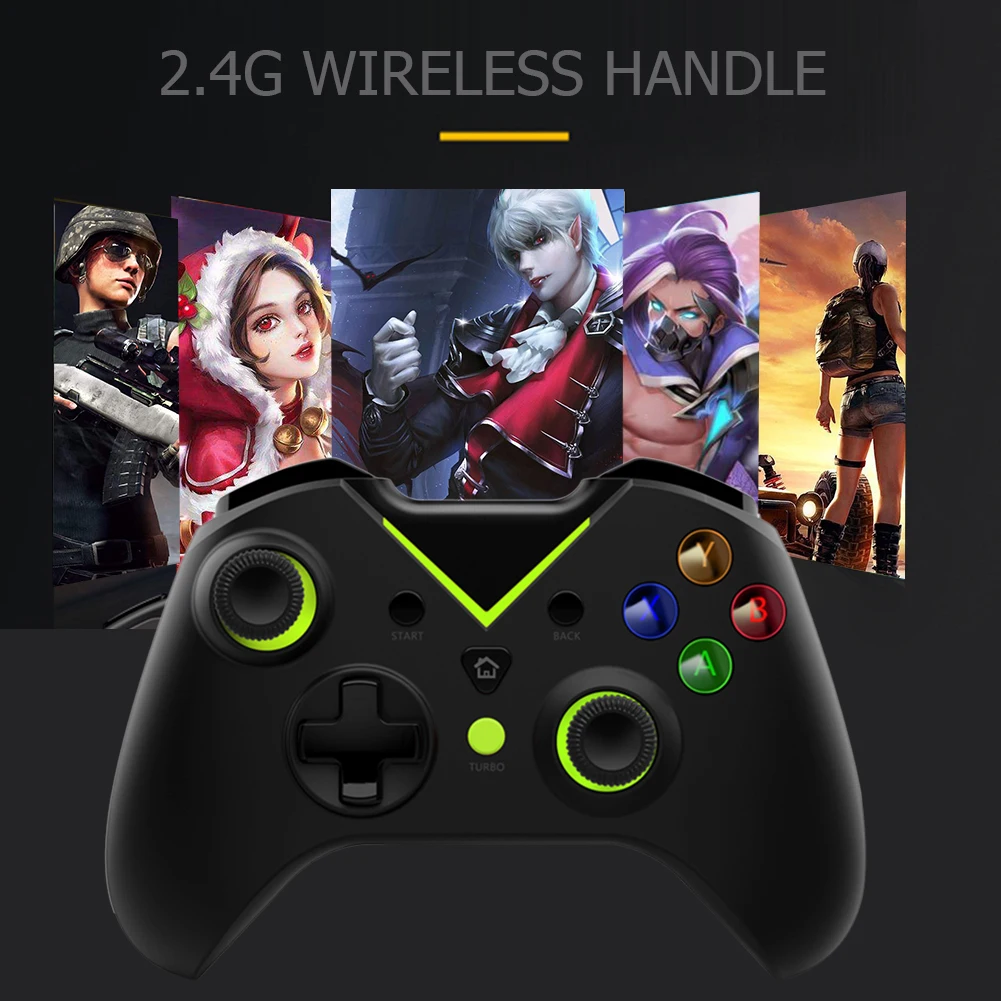  Ʈѷ   2.4G  е 6  ͺ  Xbox One PC Windows 10/8/7 ,  ׼