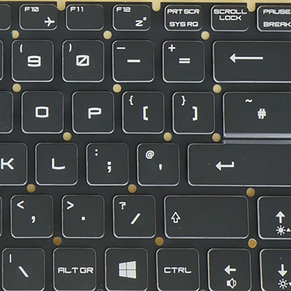 Teclado Retroiluminado Suíço-alemão Holandês e Nórdico Rgb sd fi nw dn Msi Ms16j2 Ms-16j4 Ms-16j5 Ms-16j9 Ms-16jb Ms-16jc Ms-16jd - Imagem 4
