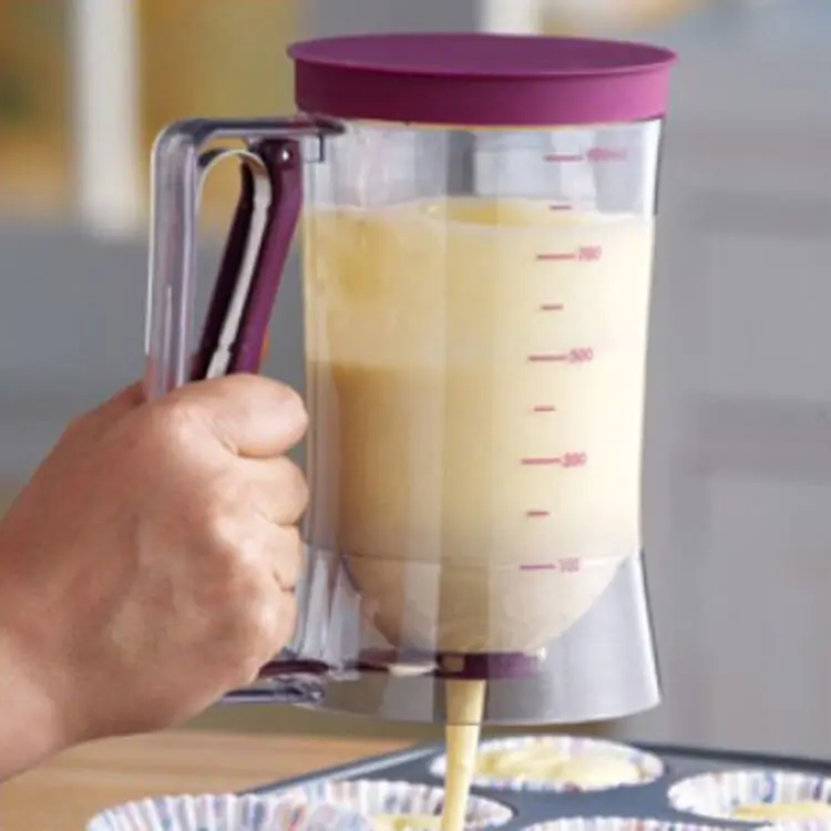 separator cup cake batter box packaging minimalist handheld 1PC