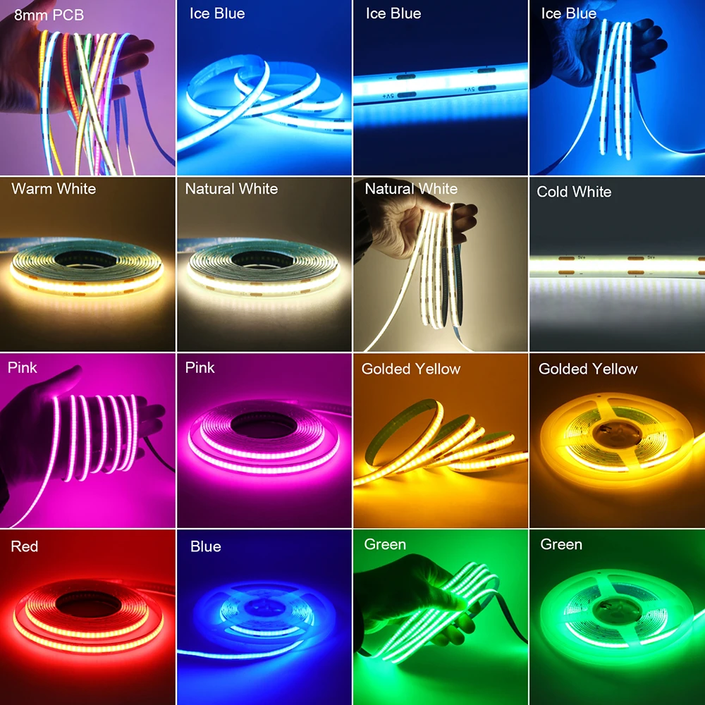 รูปสินค้า ไฟ LED Strip ยืดหยุ่น 5V สีสันสดใส ตกแต่งบ้านได้ทุกสไตล์