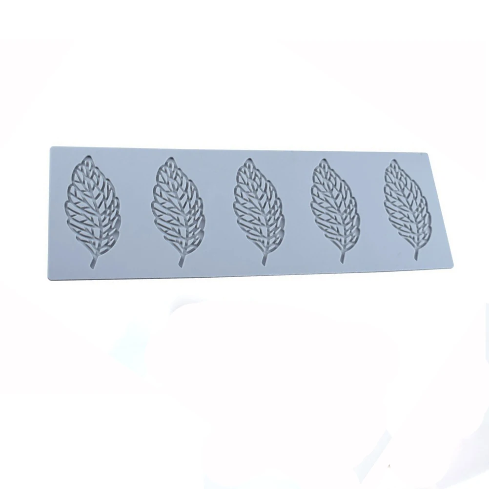 Silicone Mold Leaves Kitchen Cake Baking Tool DIY Pastry Chocolate Fondant Moulds Dessert Lace Decoration Supplies
