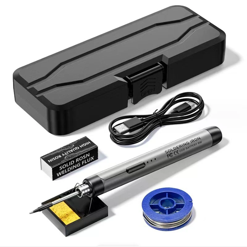 

Soldering Iron Soldering Repair USB Portable Charging Mini Home Lithium Battery Soldering Iron Set Solder Welding Iron Tool