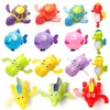 Single Sale Cute Cartoon Animal Tortoise Classic Baby Water Toy Infant Swim Turtle Wound-up Chain Clockwork Kids Beach Bath Toys 6
