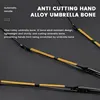 12 Bone Black Glue Fully Automatic Umbrella With Thick And Durable Keel Three Fold Umbrella UV Resistant Folding Umbrella 4