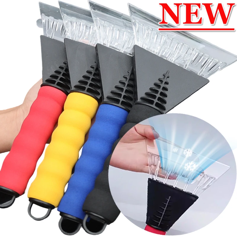 Universal Car Windscreen Snow Removal Shovel Ice Scraper Portable Winter Snow Scraping Frost Removing Shovel Auto Cleaning Tools For windshield shovel snow shovel snow ice scraper ice deicing tool
