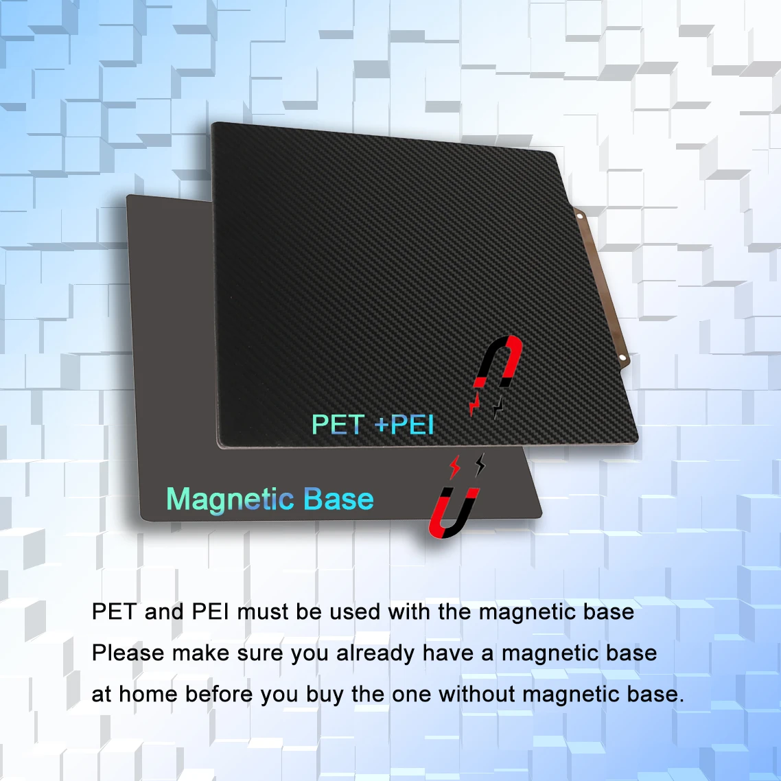 Dupla Face Placa de Construção Magnética Primavera Folha de Aço Ender Upgrade Bed Pet 350 310 300 235 180 235x235 - Imagem 5
