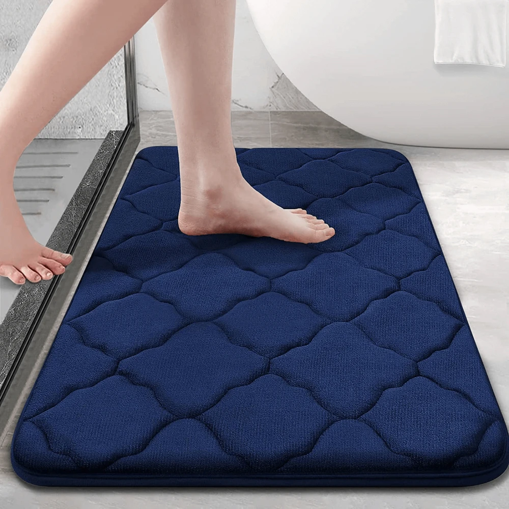 

Memory Foam Bathroom Rug, Anti-Slip Bathroom Mat, Ultra Soft Floor Mat, Non-Slip Water Absorbent, Machine Washable
