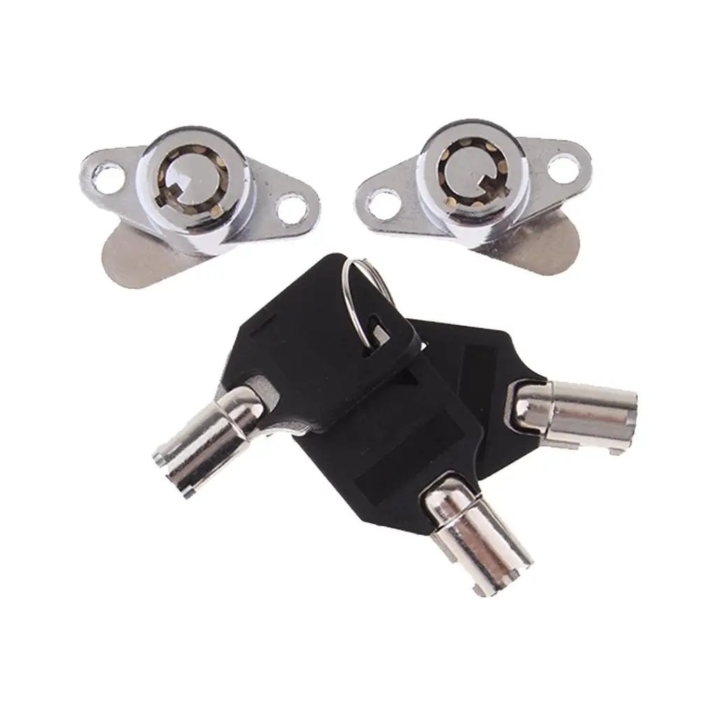 Motorcycle Steel Hard Saddlebag Lock Key Set For Harley Touring Electra Glide Road King 1993-2013 Moto Accessories motorcycle keys motorcycle key accessories motorcycle key cylinder lock motorcycle seat lock