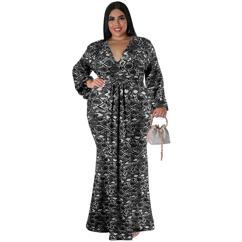 XL-5XL Plus Size Clothes Dresses Women Robes Spring Autumn Long Sleeve  Street Style Casual 3XL 4XL Big Size Maxi Dress Oversize - AliExpress  200000345