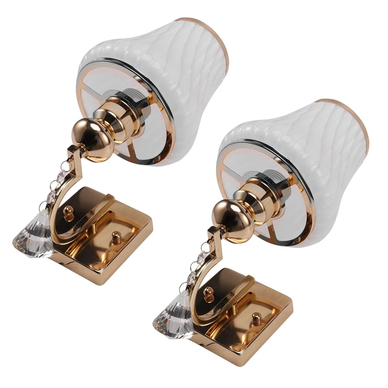

Retail 2X Modern Wall Sconce Wall Lamp Luminary E27 Wall Mounted Bedside Lamps Fixtures Loft Home Lighting Wall Sconce
