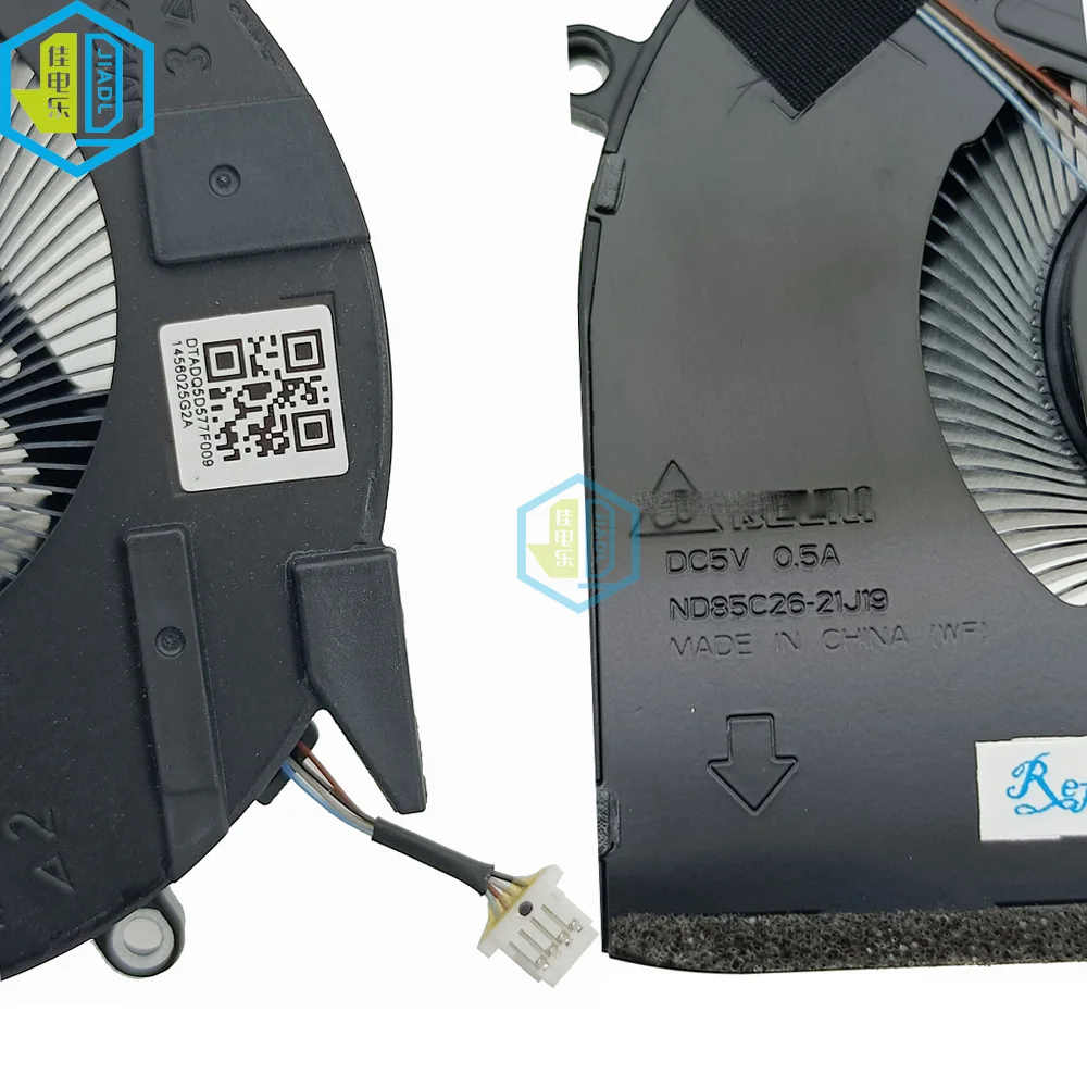 Ventilador de Refrigeração Cpu Portátil Refrigerador para hp Victus 15-fa Tpn-q278 Q279 15-fa000 0031dx 15-fa0022tx Nd85c2621j19 N13304001 N17902-001 - Imagem 4