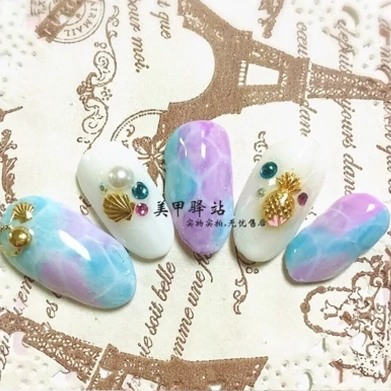 Tszs 500-ネイルチップ,アクリルマニキュアアクセサリー,透明