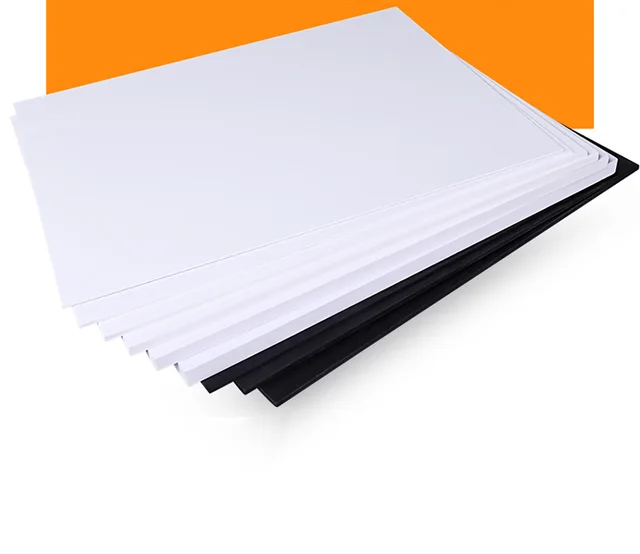 10pcs 400x300mm 1-9mm Thickness White/black Diy Foam Board Model Pvc Foam  Sheet Board Foamboadrd Building Model Plate - Tool Parts - AliExpress