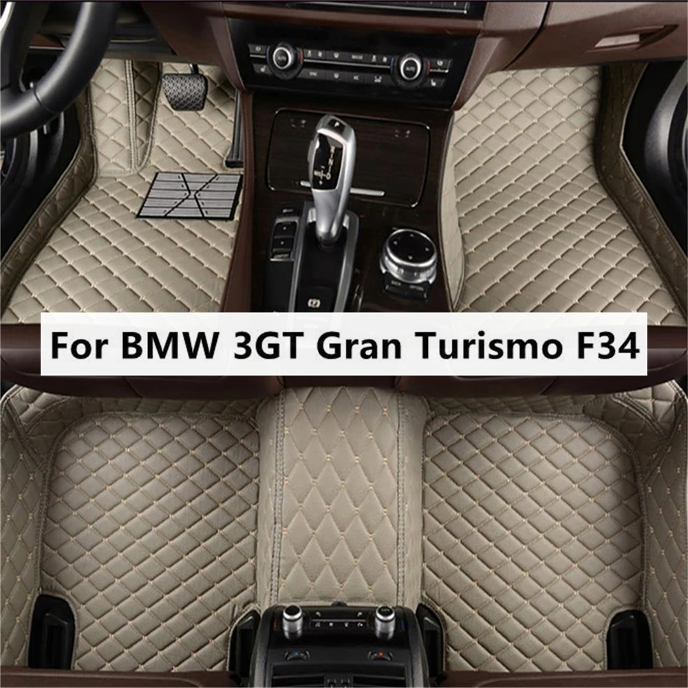 

Однотонные алмазные автомобильные коврики на заказ для BMW 3GT Gran Туризм F34 2012-2023 года, автомобильные коврики, аксессуары для ног