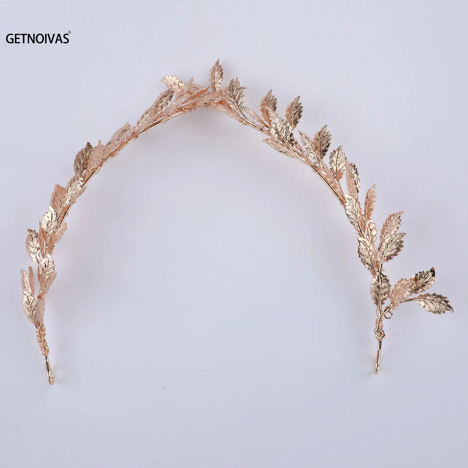 Gold Color Alloy Leaf Headbands Retro Baroque Style Metal Hairbands Bride Tiara Wedding Hair Accessories Party Hair Jewelry jewelry set hair accessory