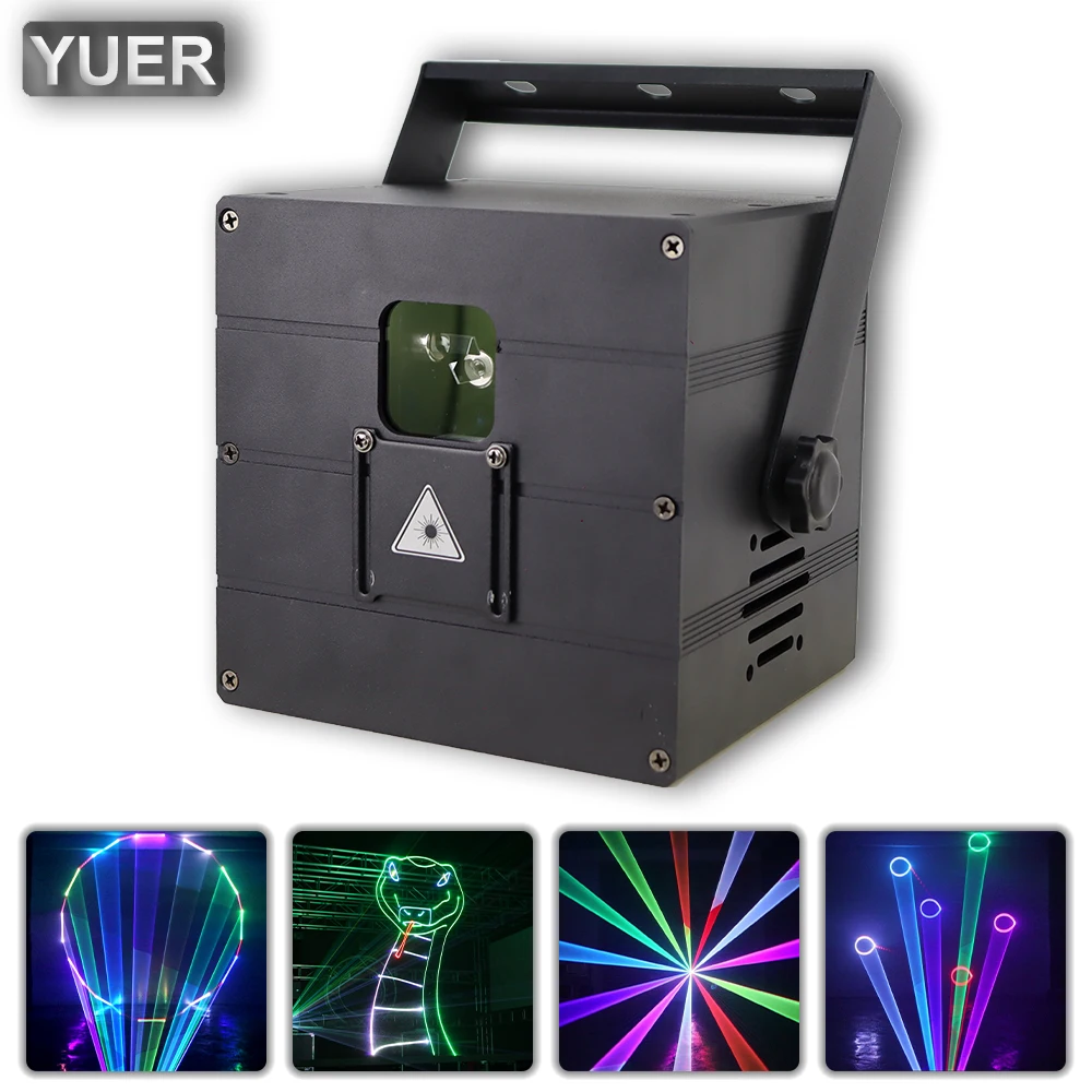 Nuovo Stampo 1W 2W 3W 4W Rgb Animazione Beam Scanner Stage Laser Light Projector Dj Disco Bar Club Party Dance Wedding Xmas Effect