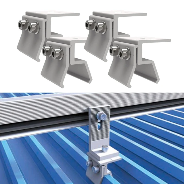 Aluminum Tin Roof Clip Lock Stand Seam Clamp for Solar Roof