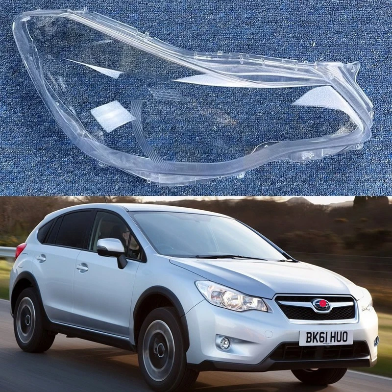 

For Subaru XV 2012 2013 2014 2015 2016 Headlight Cover Transparent Headlamp Lamp Shell Plexiglass Replace original Lampshade