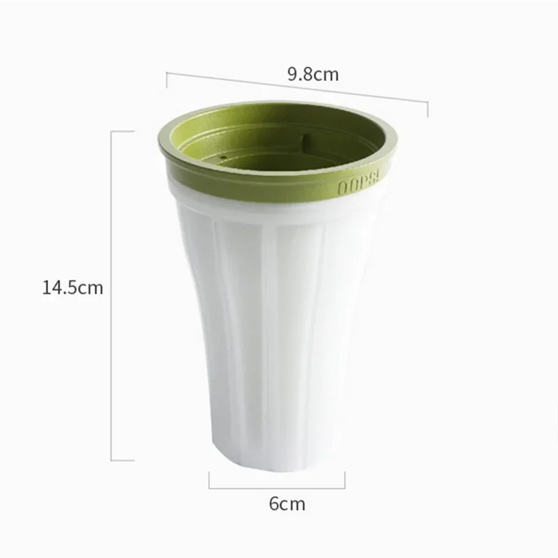 DIY Slushy Cup Ice Maker Cup Homemade Smoothie Milkshake Bottle Durable Slushy Ice Cream Maker Squeeze Slush Quick