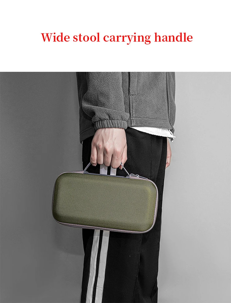 Hard EVA Microphone Storage Bag Size for JBL PartyBox Wireless Dual Microphone Protective Box Portable Travel Carrying Case